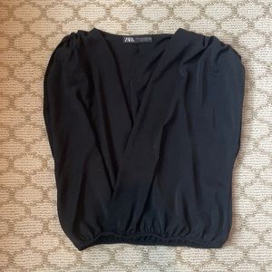 Black Zara top!
